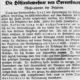 Die Höhlenbewohner von Spreenhagen, Berliner Tagblatt, 26.04.1921
