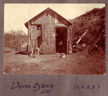 Die Hütte im Roten Luch 1927Aus 